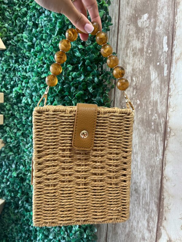 Bolso de rafia