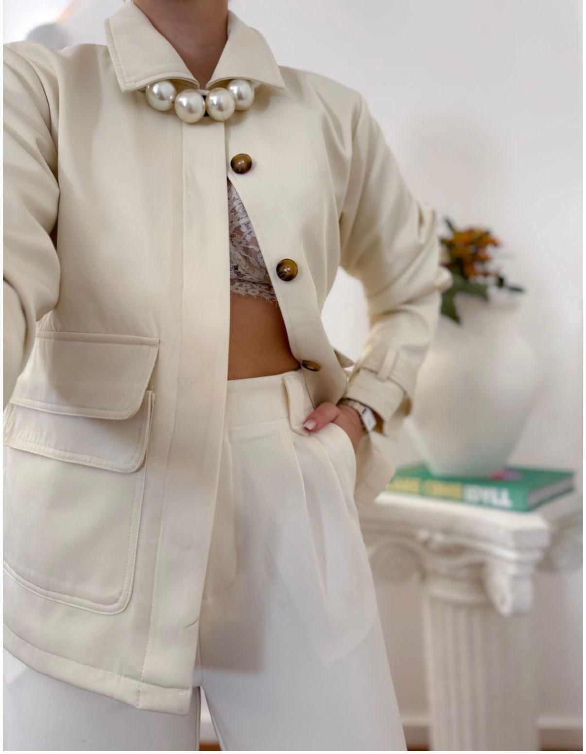 Chaqueta cuello bobo - Imagen 3