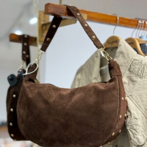 Bolso efecto ante marrón